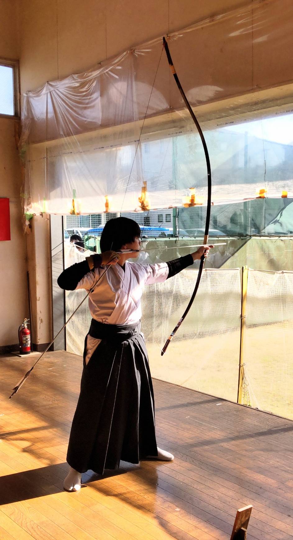 弓道 和服 着物 審査 射会 初射会 弓道 着物 和服 審査 射会